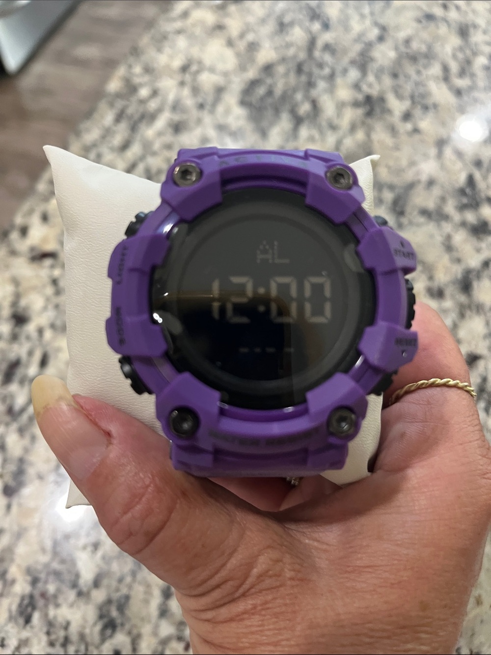 Ativa Purple Digital Rugged Sport Watch